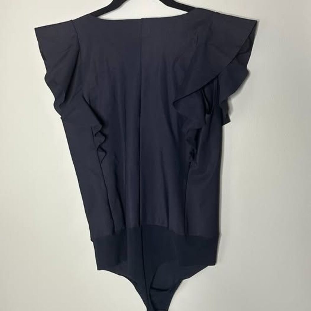 COMMANDO BLACK RUFFLE BODYSUIT — M - Picture 4 of 5